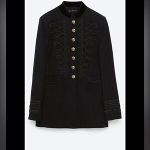 Zara Exclusive edition Zara military princes jacket size XL  good condition